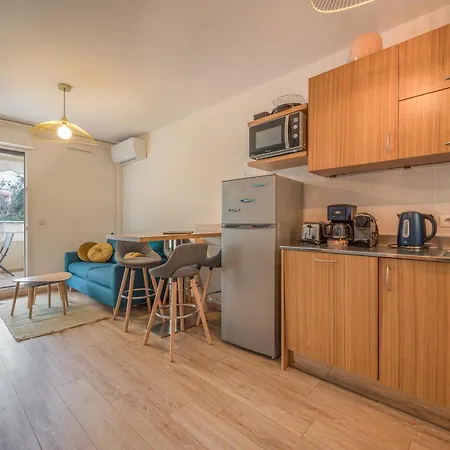 아파트 Climatise Avec Parking Prive Terrasse A 2 Min Monaco 10 Min 보로쉬르메르